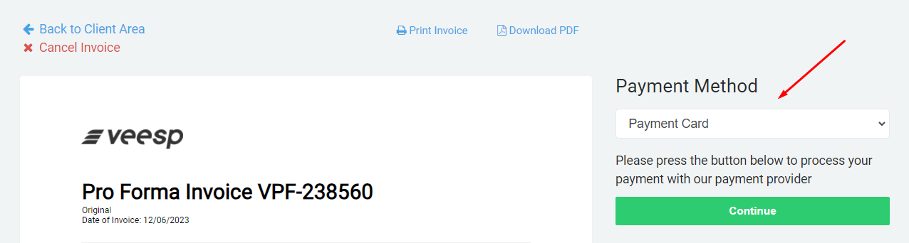 Invoice Payment